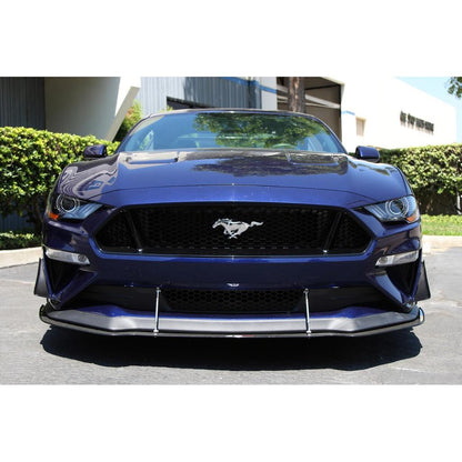Canards de parachoques delantero de fibra de carbono APR (Ford Mustang S550 2018-2023)