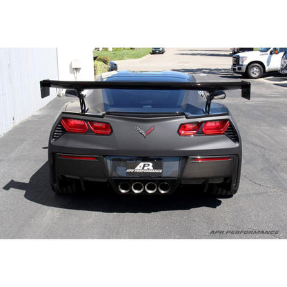 APR GTC-500  Carbon Fiber Adjustable Wing (2014-2019 Chevrolet Corvette C7)