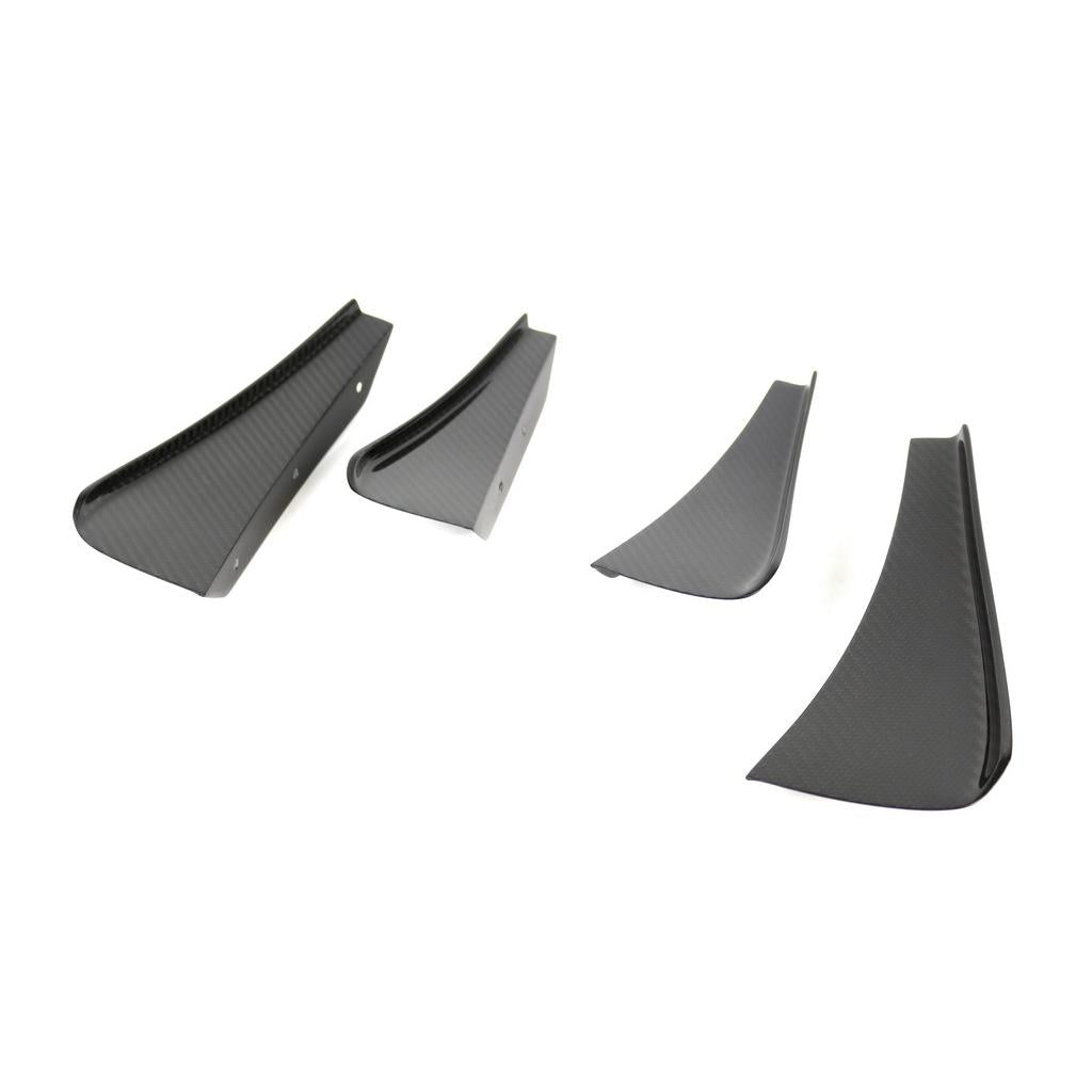 APR Carbon Fiber Front Bumper Canards (2013-2017 Dodge Viper Coupe)