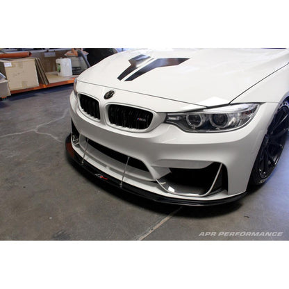 APR Carbon Fiber Front Wind Splitter (BMW F82 M4 / F80 M3 with M Performance Lip)