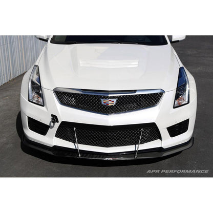 APR Carbon Fiber Front Wind Splitter (Non-Carbon Package) (2016-2019 Cadillac ATS-V)