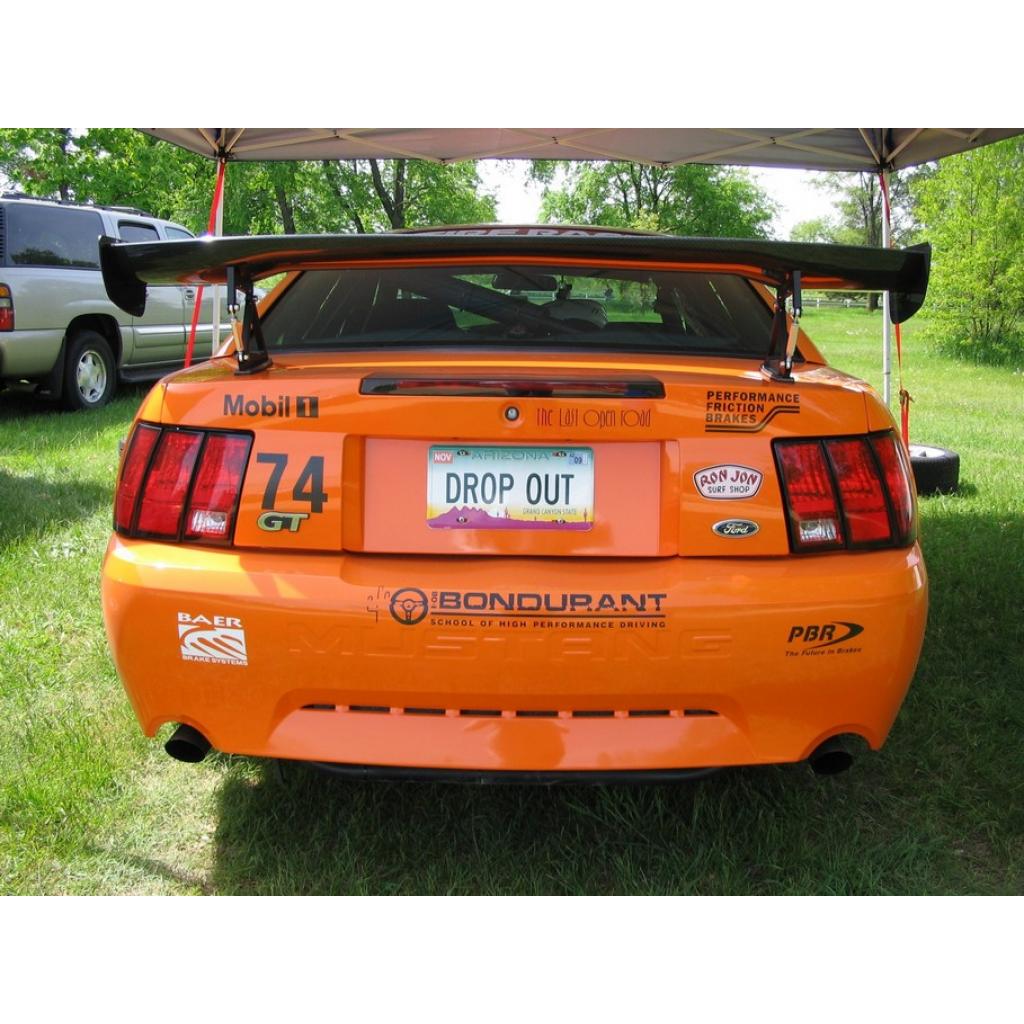 APR GTC-200 Carbon Fiber Adjustable Wing (1996-2004 Ford Mustang)