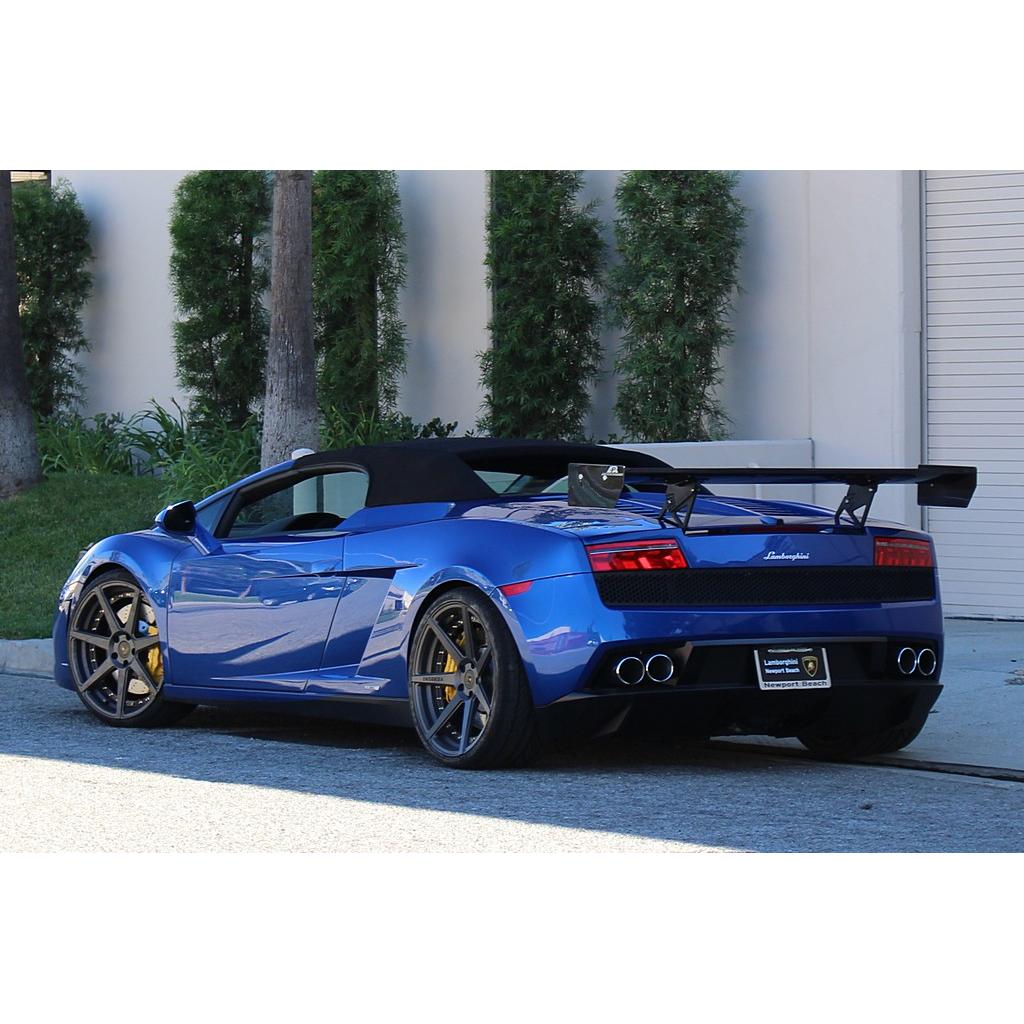 Alerón ajustable de fibra de carbono APR GT-250 de 66" (Lamborghini Gallardo LP 2013)