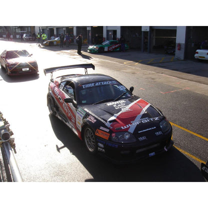 APR GTC-300 67" Carbon Fiber Adjustable Wing (1993-2002 Toyota Supra)