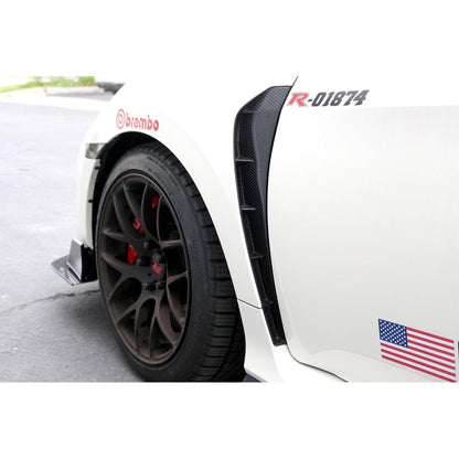 Ventilaciones de guardabarros de fibra de carbono APR (Honda FK8 Civic Type R 2017-2021)