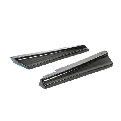 Faldones de parachoques trasero de fibra de carbono APR (Nissan GTR-R35 2017-2022)