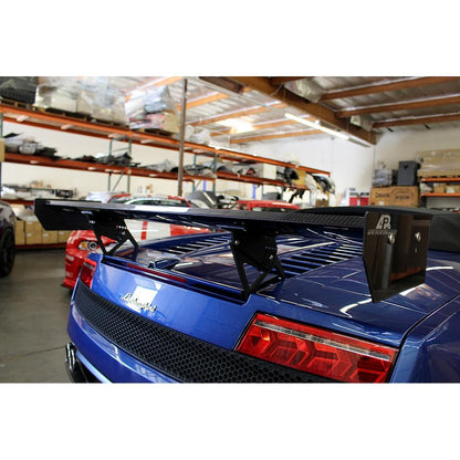 Alerón ajustable de fibra de carbono APR GT-250 de 66" (Lamborghini Gallardo LP 2013)