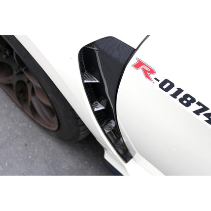 Ventilaciones de guardabarros de fibra de carbono APR (Honda FK8 Civic Type R 2017-2021)