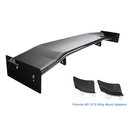 Alerón ajustable de fibra de carbono APR 71" GTC-500 (Porsche 991 GT3 2013-2019)