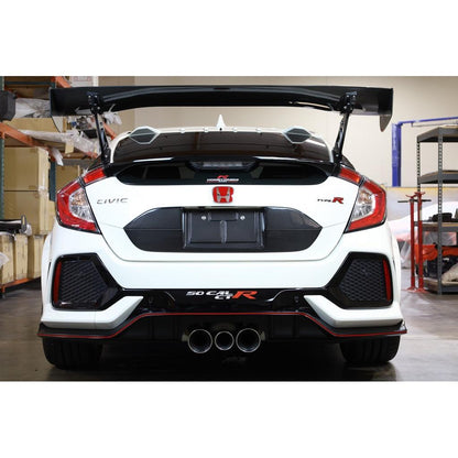 APR Carbon Fiber License Plate Backing (2017-2021 Honda FK8 Civic Type R)