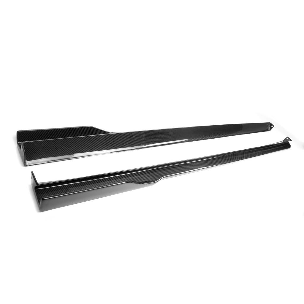 APR Carbon Fiber Side Rocker Extension (2015-2023 Dodge Challenger Hellcat)
