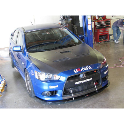 APR Carbon Fiber Front Wind Splitter (2009+ Mitsubishi Lancer Ralliart)