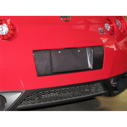 APR Carbon Fiber License Plate Backing (2008-2011 Nissan GTR R35)