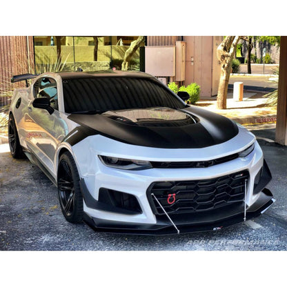 APR Carbon Fiber Front Wind Splitter (2017-2024 Chevrolet Camaro ZL1 1LE)