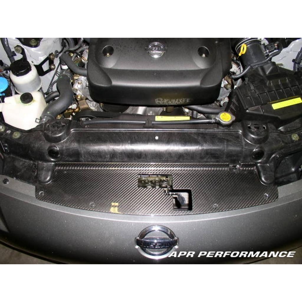 Placa de refrigeración del radiador de fibra de carbono APR (Nissan 350Z 2002-2008)