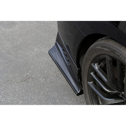 Faldones de parachoques trasero de fibra de carbono APR (Nissan GTR-R35 2017-2022)
