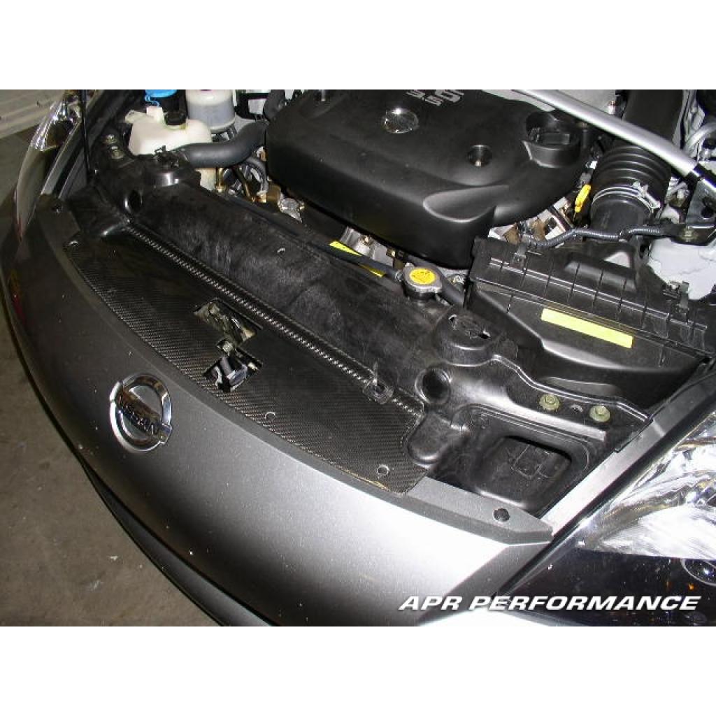 Placa de refrigeración del radiador de fibra de carbono APR (Nissan 350Z 2002-2008)