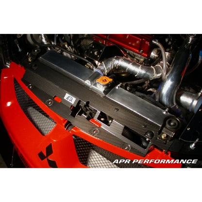 APR Carbon Fiber Radiator Cooling Plate (2003-2007 Evo 8/9)
