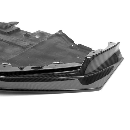 Deflector de aire delantero/borde de fibra de carbono APR (Nissan GTR R35 2017-2022)
