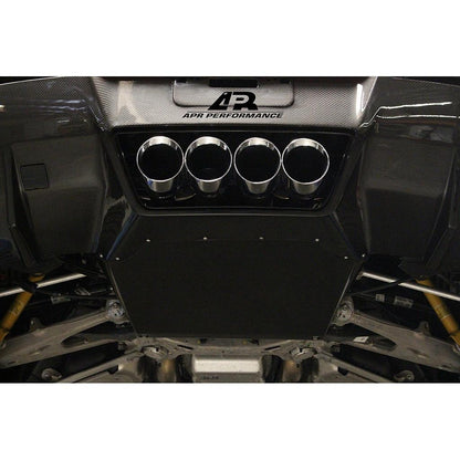 Bandeja inferior del difusor trasero de fibra de carbono APR (Chevrolet Corvette C7 2014-2019)
