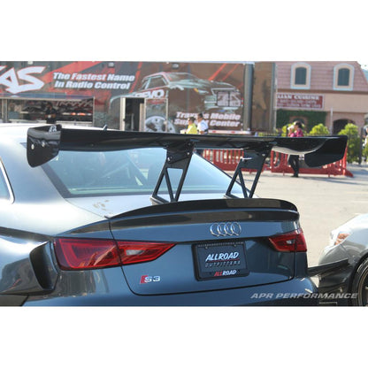 APR GTC-300 67" Carbon Fiber Adjustable Wing (2013-2016 Audi S3)