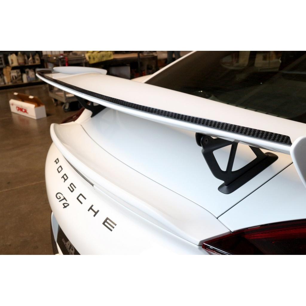Aleta de fibra de carbono APR Gurney Flap (Porsche 981 Cayman GT4 2015-2016)