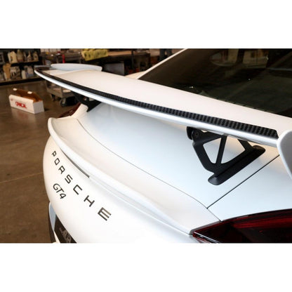 Aleta de fibra de carbono APR Gurney Flap (Porsche 981 Cayman GT4 2015-2016)