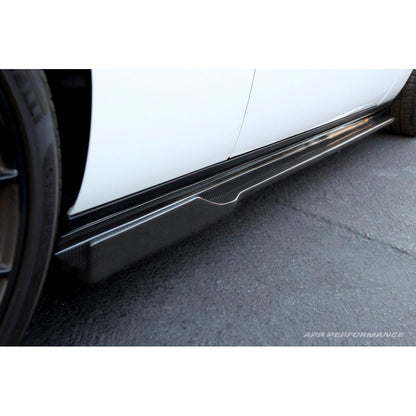APR Carbon Fiber Side Rocker Extension (2015-2023 Dodge Challenger Hellcat)