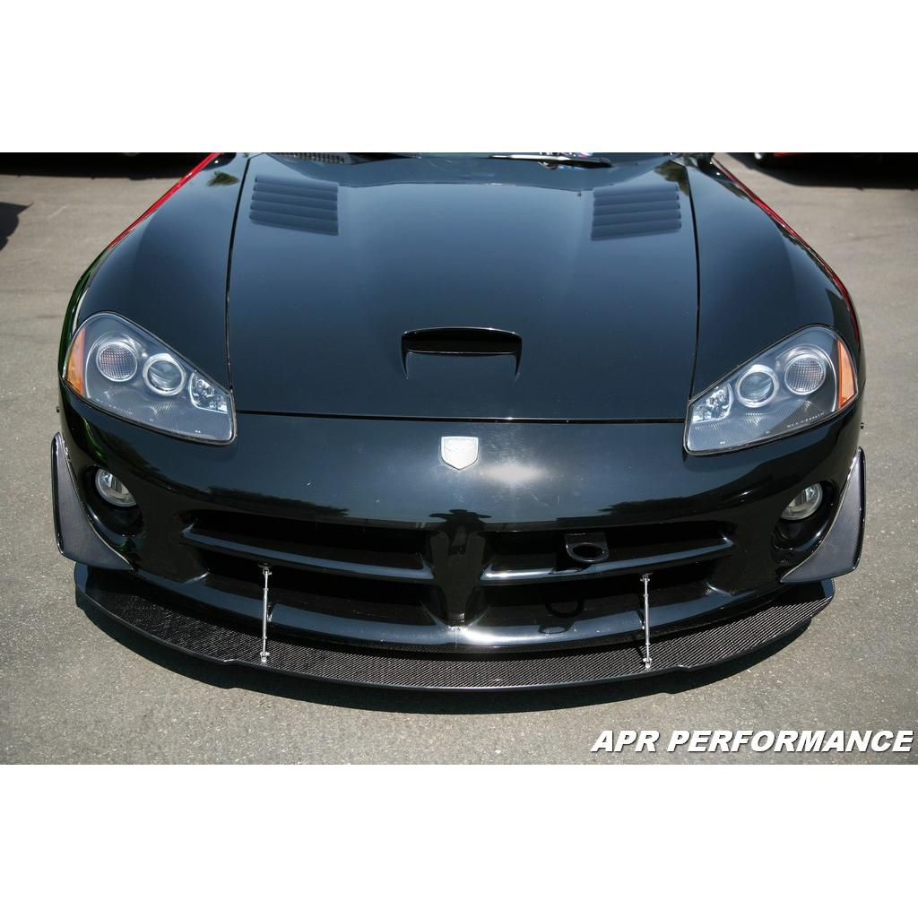 APR Carbon Fiber w. Honeycomb Core Front Wind Splitter (2003-2010 Dodge Viper SRT-10)