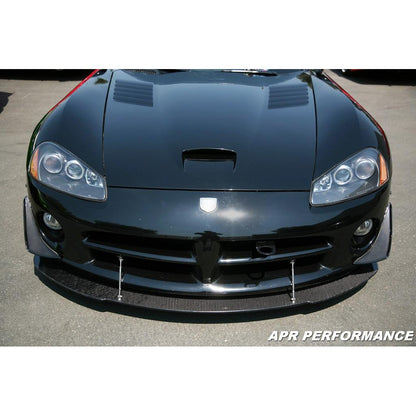 APR Carbon Fiber w. Honeycomb Core Front Wind Splitter (2003-2010 Dodge Viper SRT-10)