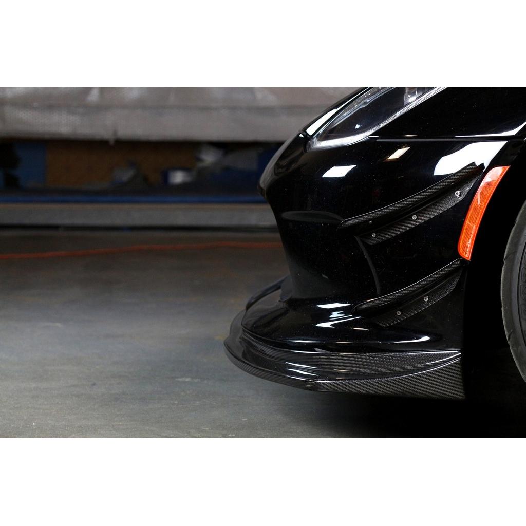 APR Carbon Fiber Front Bumper Canards (2013-2017 Dodge Viper Coupe)