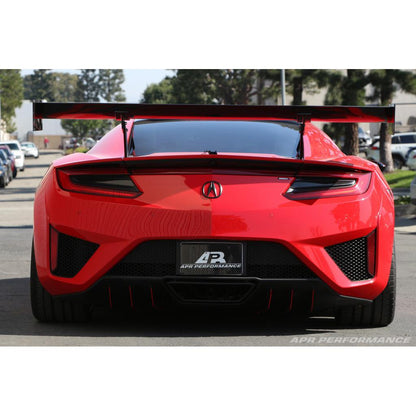 Alerón ajustable de fibra de carbono APR GTC-500 (Acura NSX 2016-2022)