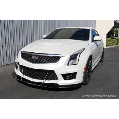 APR Carbon Fiber Front Wind Splitter (Non-Carbon Package) (2016-2019 Cadillac ATS-V)