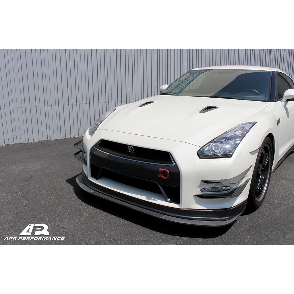 APR Front Bumper Carbon Fiber Canards (2012-2016 Nissan GTR R35)
