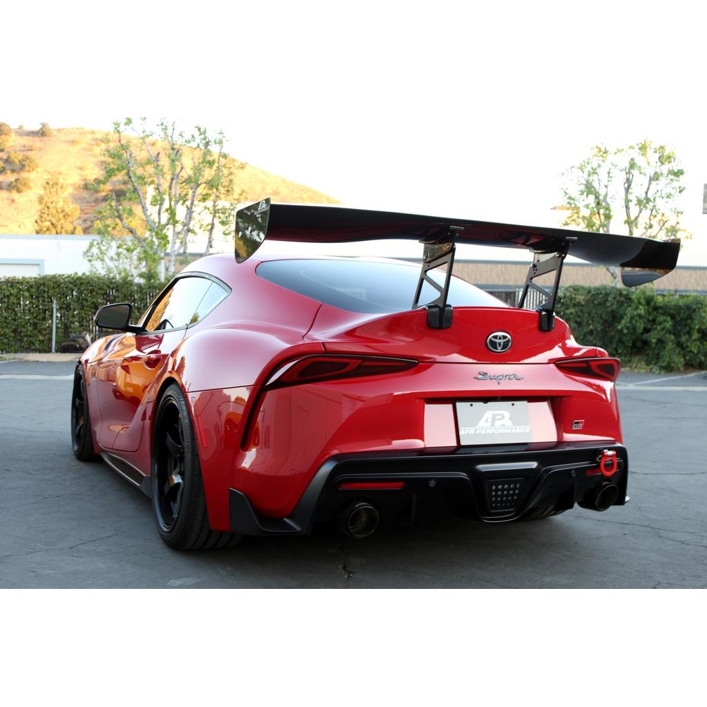 APR GTC-300 61" Carbon Fiber Adjustable Wing (2020-2023 Toyota Supra A90/91)