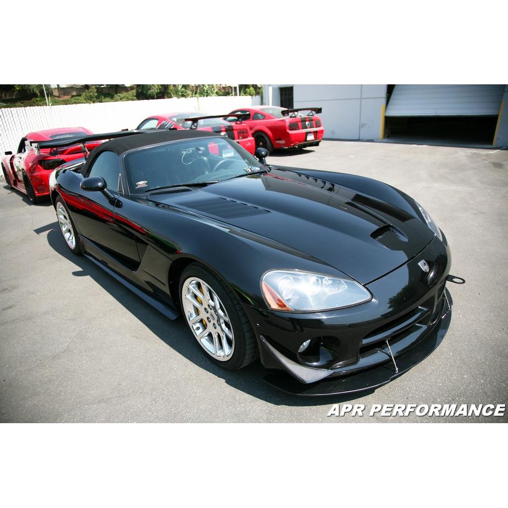 APR Carbon Fiber w. Honeycomb Core Front Wind Splitter (2003-2010 Dodge Viper SRT-10)