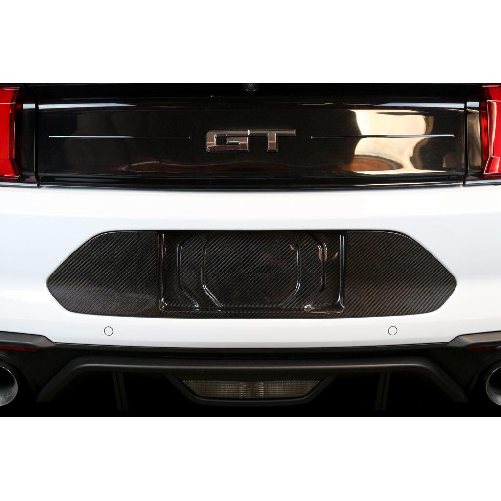 Soporte de placa de matrícula de fibra de carbono APR (Ford Mustang Shelby GT350 2018-2023)