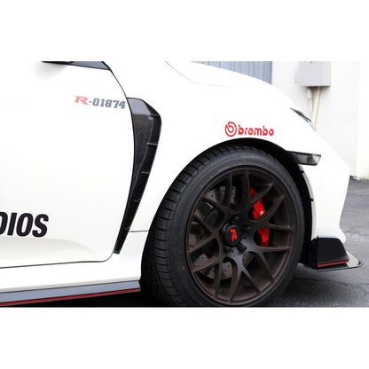 Ventilaciones de guardabarros de fibra de carbono APR (Honda FK8 Civic Type R 2017-2021)
