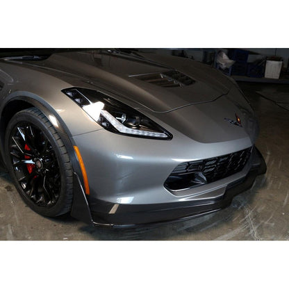 APR Carbon Fiber Front Bumper Canards and Spats (2014-2019 Chevrolet Corvette C7 Z06)