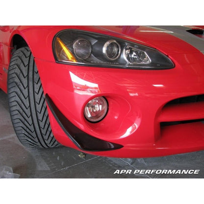 Canards de parachoques delantero de fibra de carbono APR (Dodge Viper SRT-10 2003-2010)