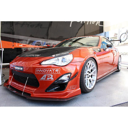 Divisor de viento delantero de fibra de carbono APR (Scion FR-S 2013-2016 con deflector de aire/labio APR)