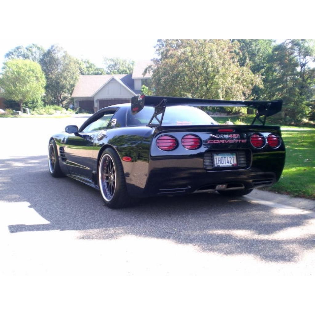 APR GTC-300 67" Carbon Fiber Adjustable Wing (1997-2004 Chevrolet Corvette C5)