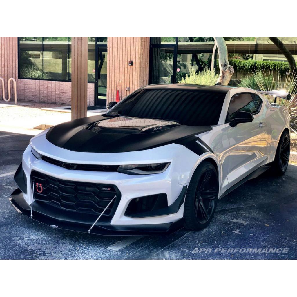APR Carbon Fiber Front Wind Splitter (2017-2024 Chevrolet Camaro ZL1 1LE)