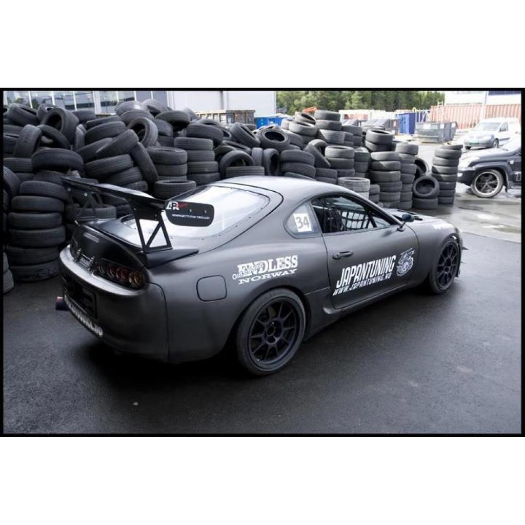 APR GTC-500 71" Carbon Fiber Adjustable Wing (1993-2002 Toyota Supra)