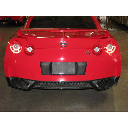 APR Carbon Fiber License Plate Backing (2008-2011 Nissan GTR R35)