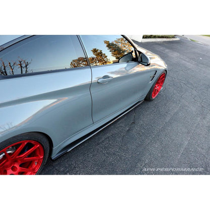 APR Carbon Fiber Side Rocker Extension/ Side Skirt (BMW F82 M4)