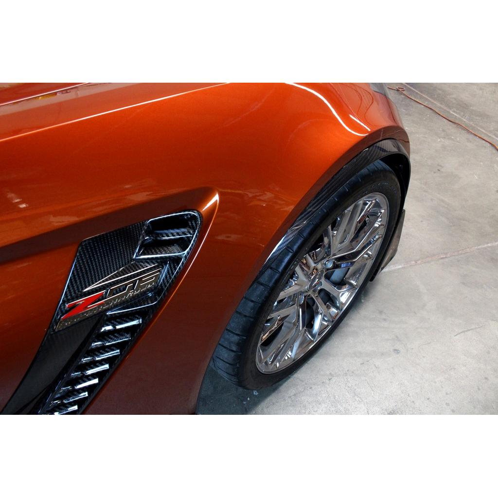 APR Carbon Fiber Fender Wheel Arch Moldings (2015-2019 Chevrolet Corvette C7 Z06)