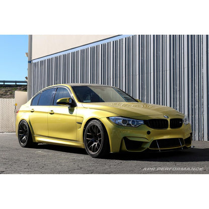 APR Carbon Fiber Front Wind Splitter (BMW F82 M4 / F80 M3 Stock Bumper)