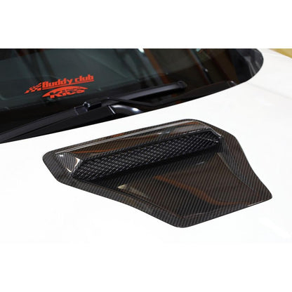 Toma de aire del capó de fibra de carbono APR (Honda FK8 Civic Type R 2017-2021) 