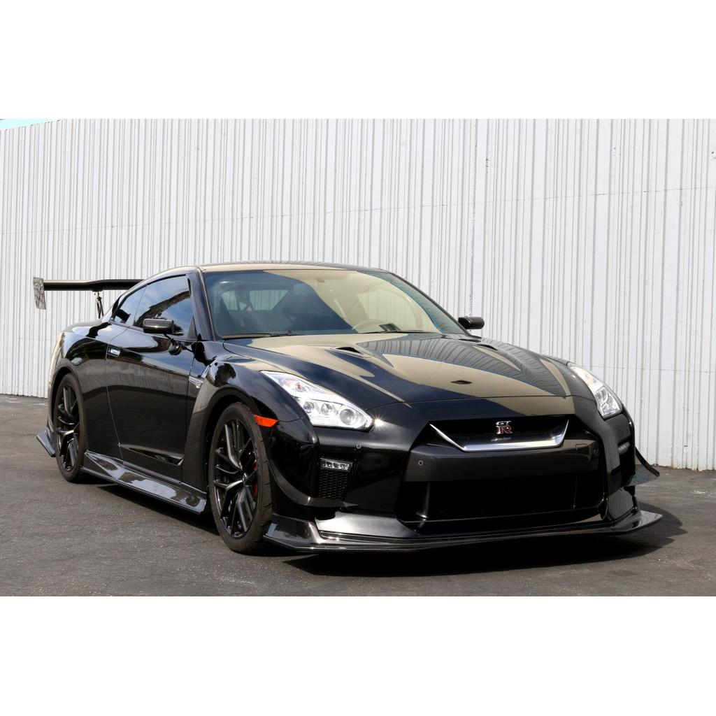 Deflector de aire delantero/borde de fibra de carbono APR (Nissan GTR R35 2017-2022)